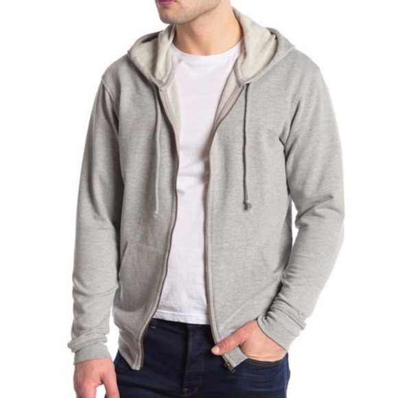 Nordstrom Other - Coastaoro Heather Grey Zip Hoodie